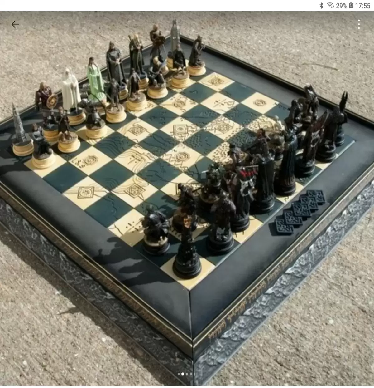 Echiquier - Jeux d\'échecs Le seigneur des anneaux