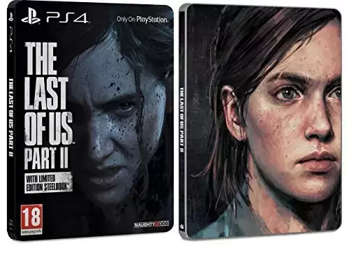 Jeux PS4 - The Last of Us Part II avec un Steelbook en édition limitée sur PS4, Exclusivité Amazon, Version physique, VF, 1 joueur