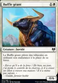 Kaldheim - Buffle géant