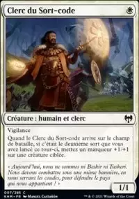 Kaldheim - Clerc du Sort-code