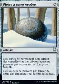 Kaldheim - Pierre à runes érodée