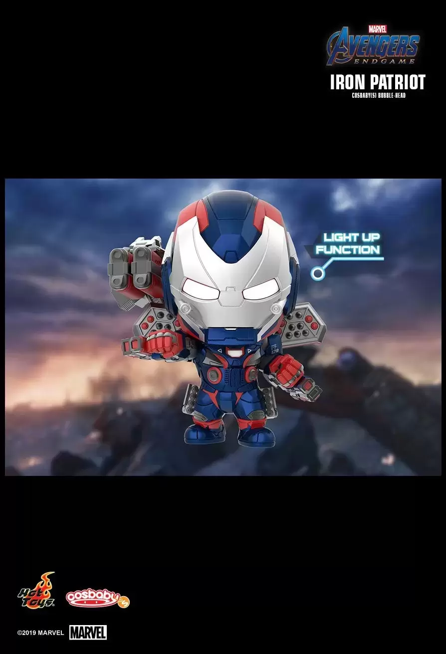 Cosbaby Figures - Avengers: Endgame - Iron Patriot