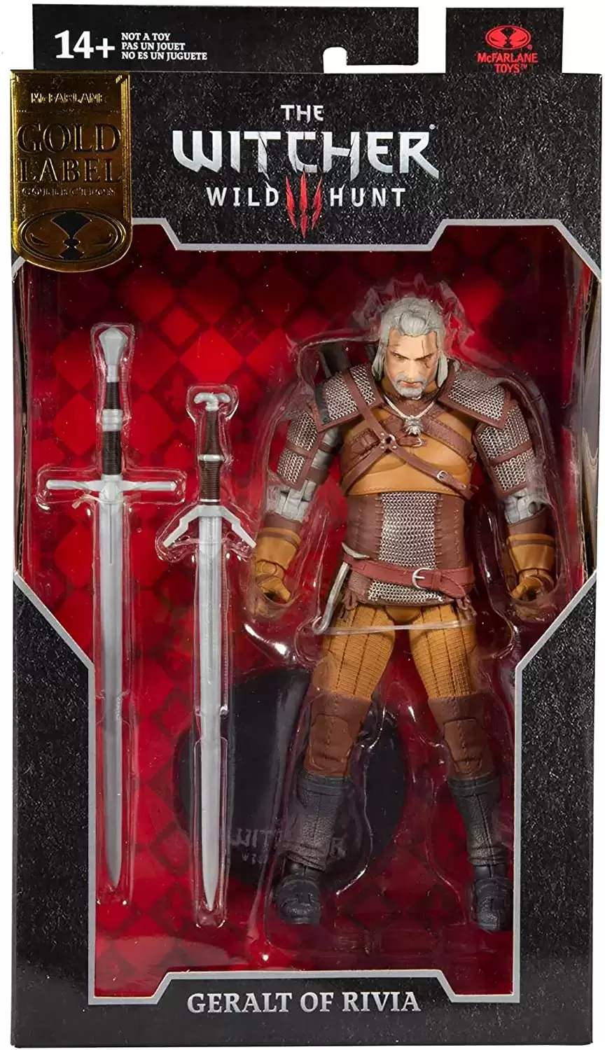 McFarlane - The Witcher - Geralt of Rivia - Gold Label