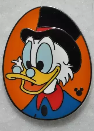 Disney - Pins Open Edition - 2015 DLR Hidden Mickey Series - Disney Ducks - Scrooge McDuck