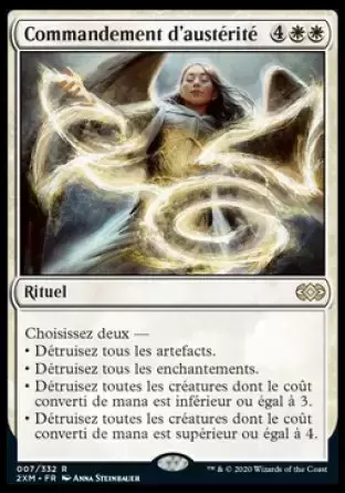 Double Masters - Commandement d\'austérité