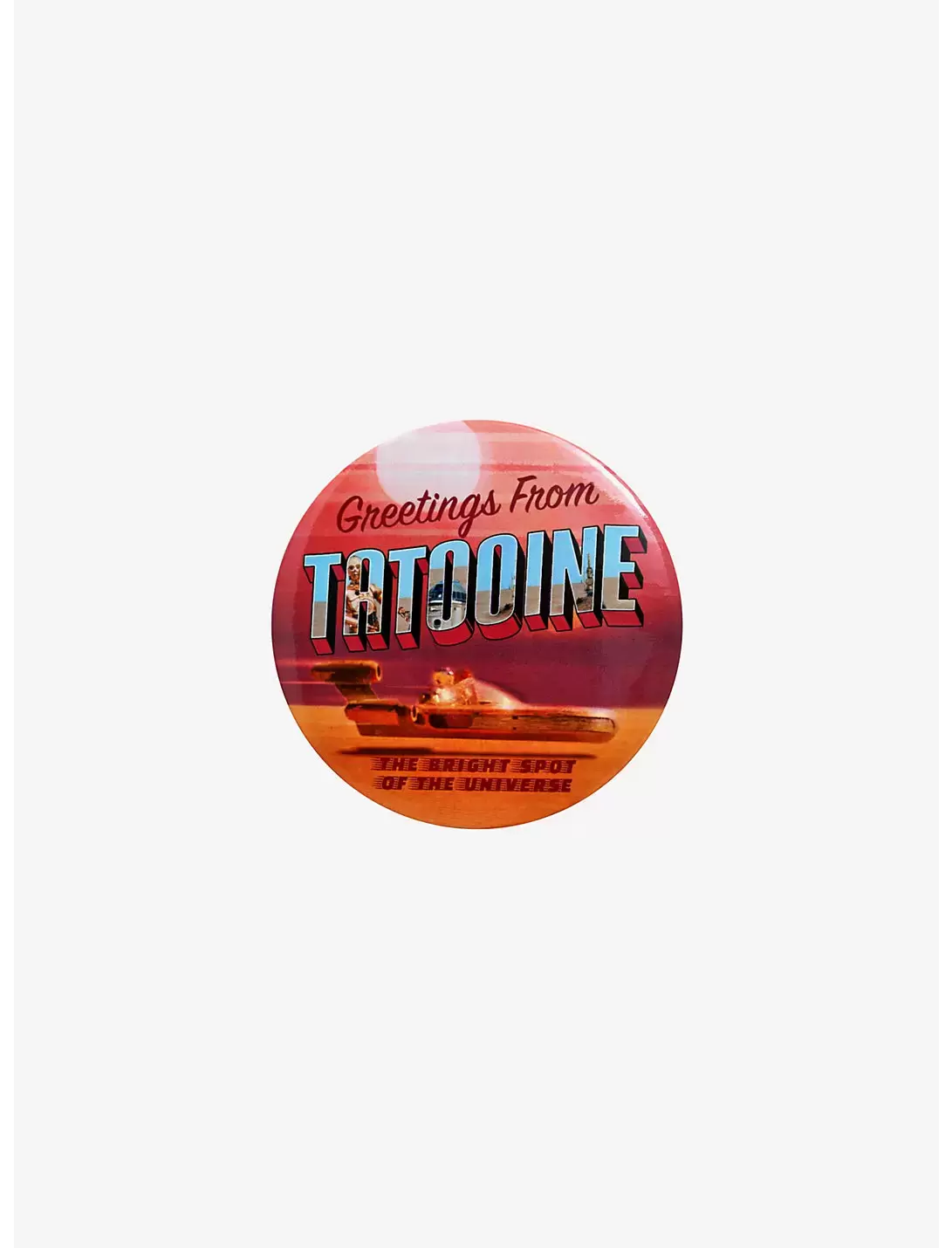 Disney - Pins Open Edition - Button - Star Wars Greetings From Tatooine