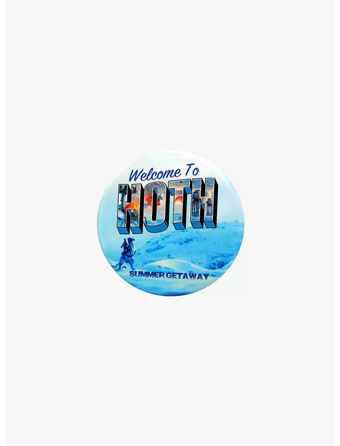 Disney Pins Open Edition - Button - Welcome To Hoth