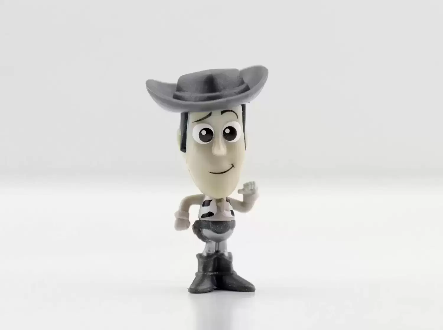 Pixar Minis - Black And White Woody