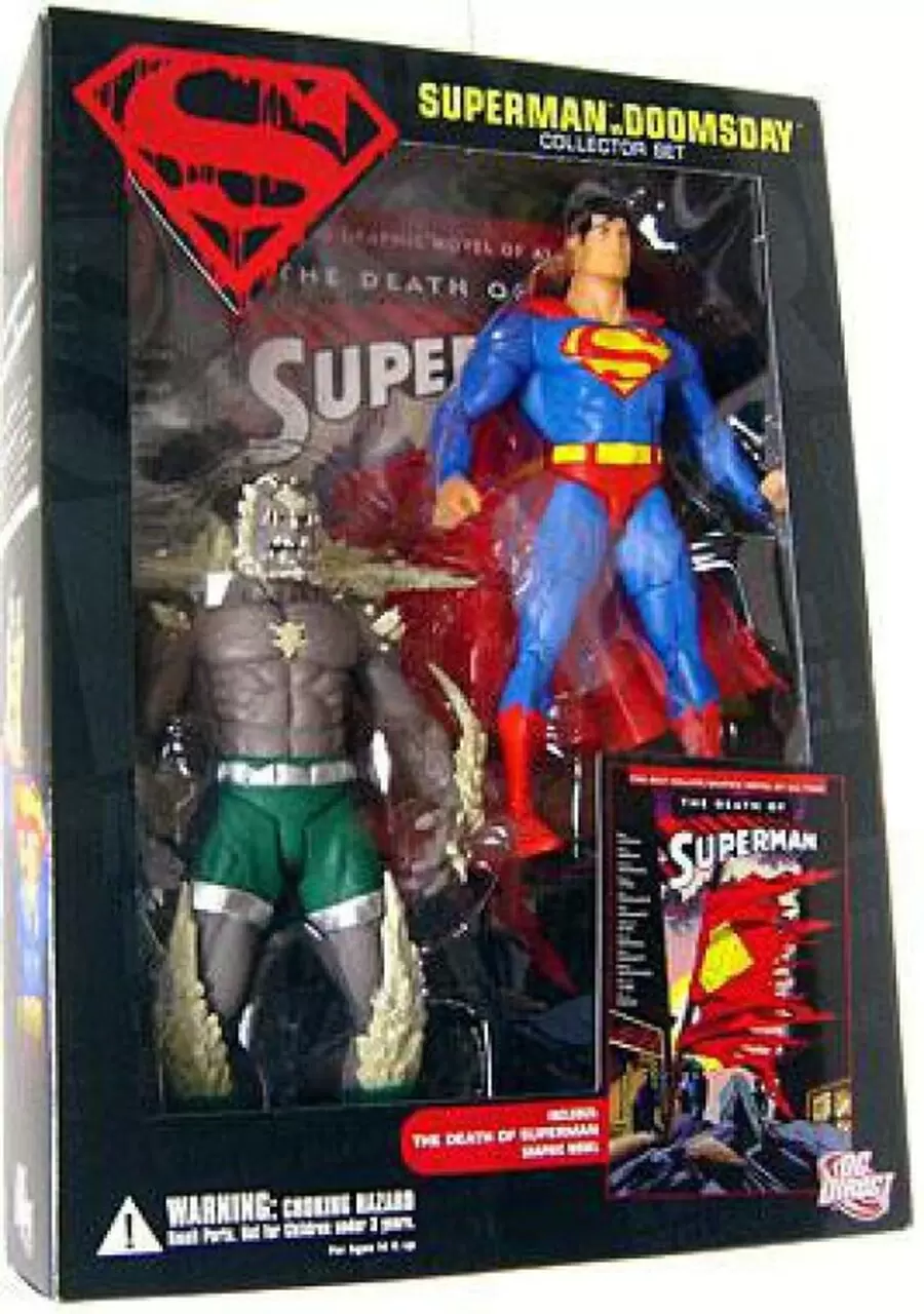 DC Direct - The Death Of Superman Vs Doomsday Comic Pack