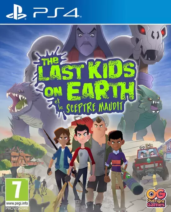 Jeux PS4 - The Last Kids On Earth Et Le Sceptre Maudit