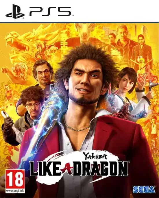 Jeux PS5 - Yakuza Like A Dragon