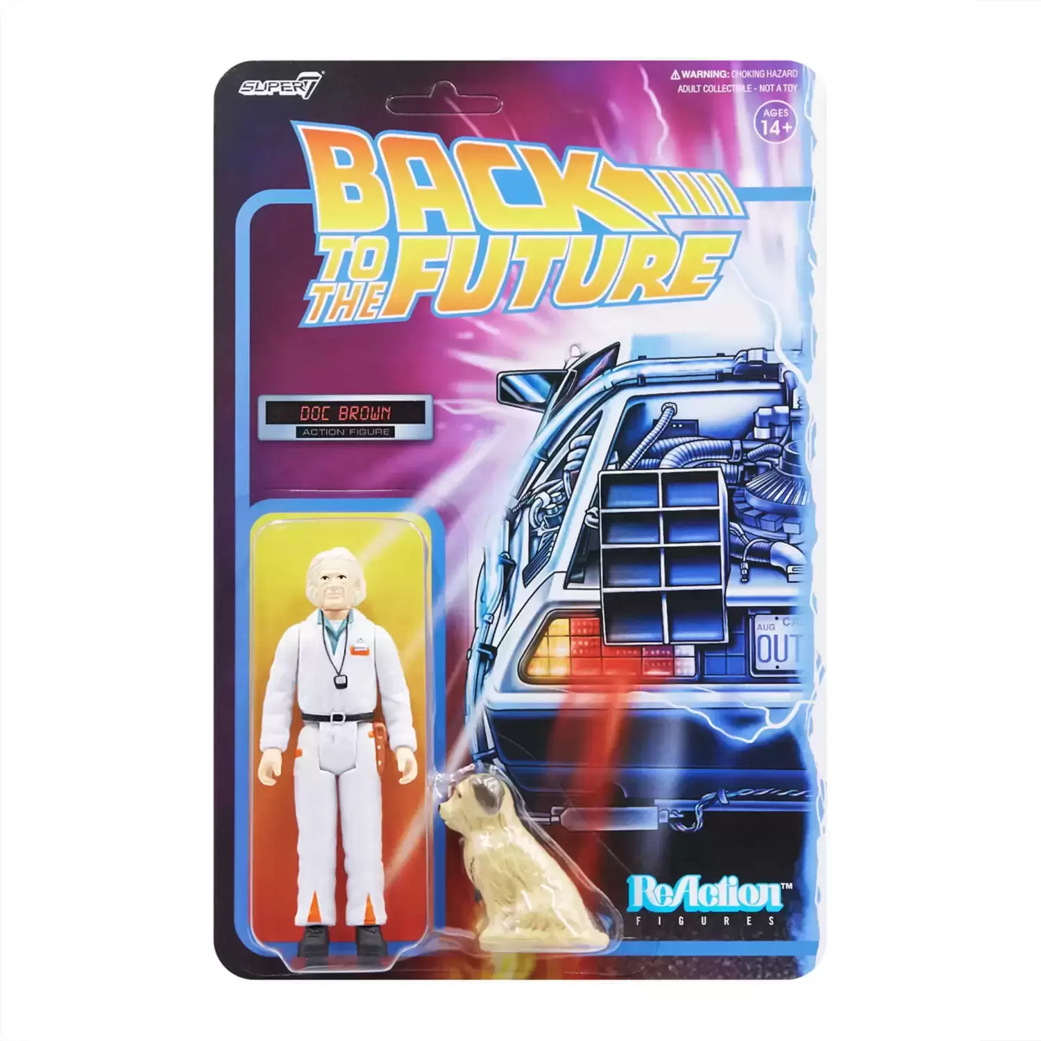 ReAction Figures - Back To The Future Part II - Doc Brown