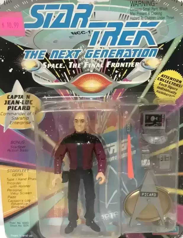 Star Trek The Next Generation - Playmates - Captain Jean-Luc Picard