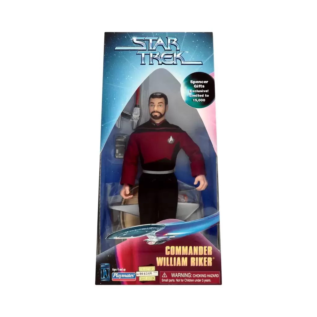 Star Trek The Next Generation - Spencer Gifts Exclusive Commander William Riker