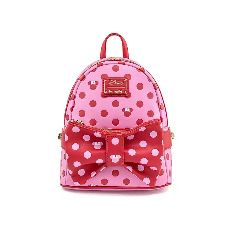 Loungefly - Mini Sac A Dos Disney - Minnie Mouse Pink Bow