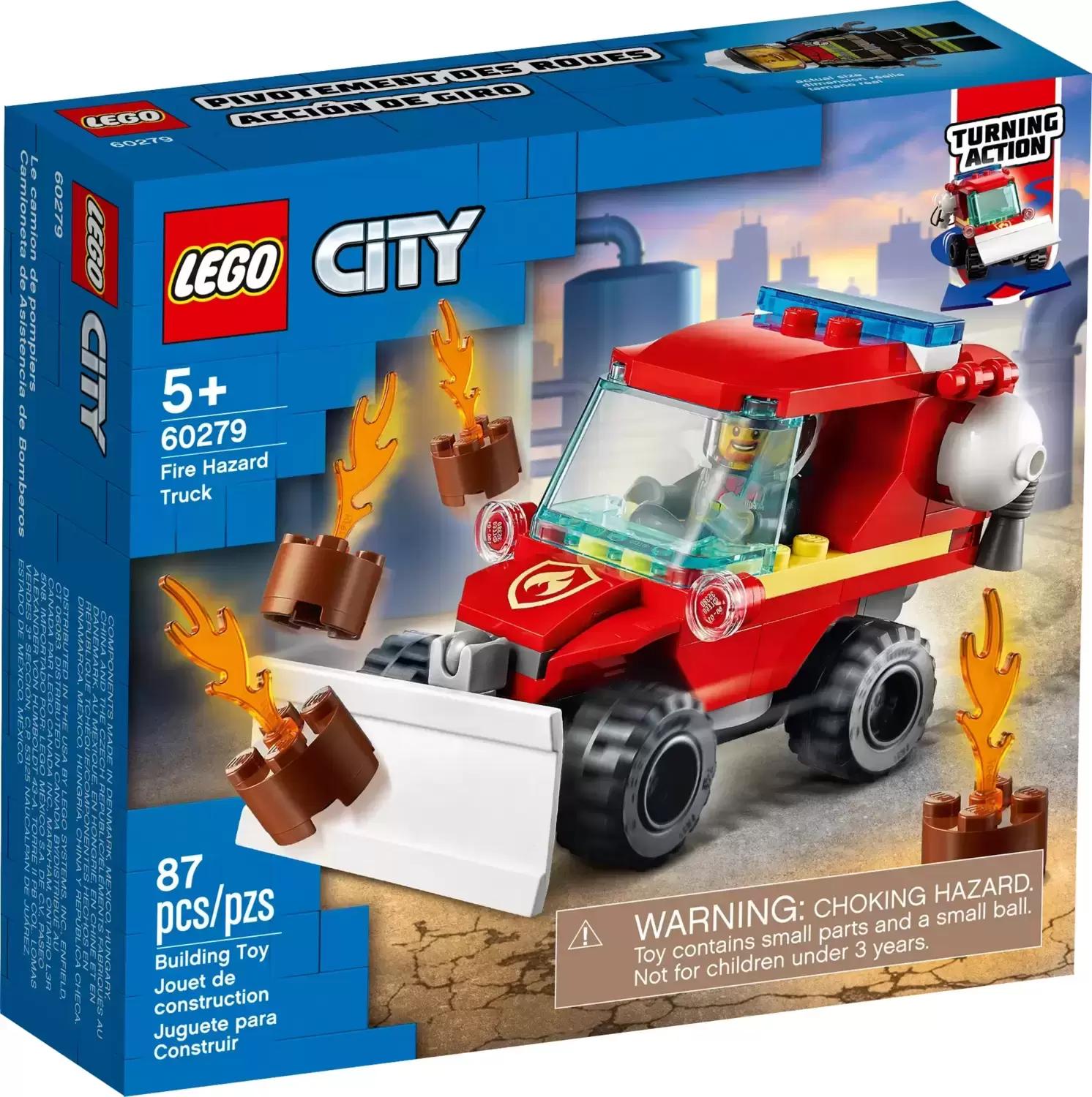 LEGO CITY - Fire Hazard Truck