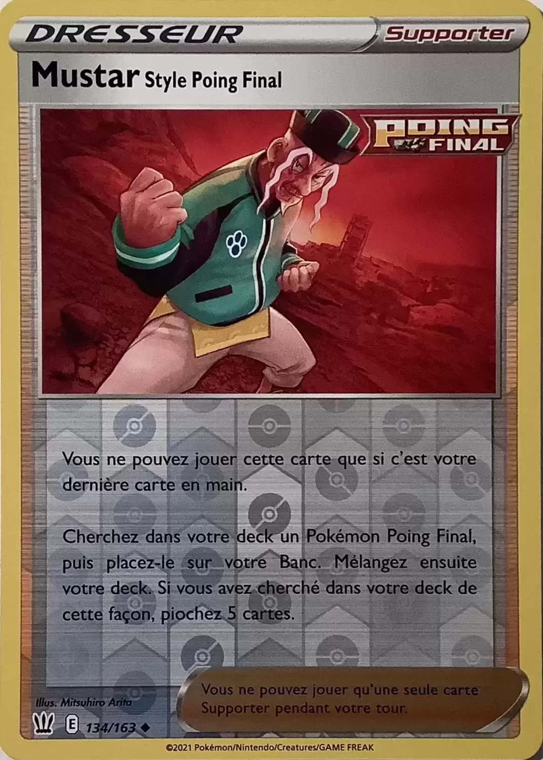 Styles de Combat - Mustar Style Poing Final Reverse