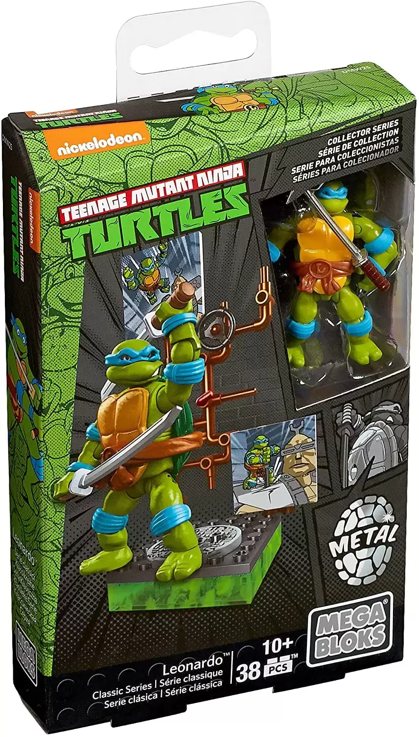 Teenage Mutant Ninja Turtles Mega Bloks - Classic Series Leonardo