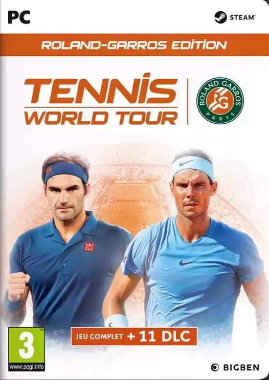 PC Games - Tennis World Tour Roland Garros