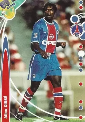 DS France Foot 1999-2000 Division 1 - Aliou Cisse - Paris Saint-Germain