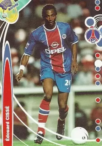 DS France Foot 1999-2000 Division 1 - Edouard Cisse - Paris Saint-Germain