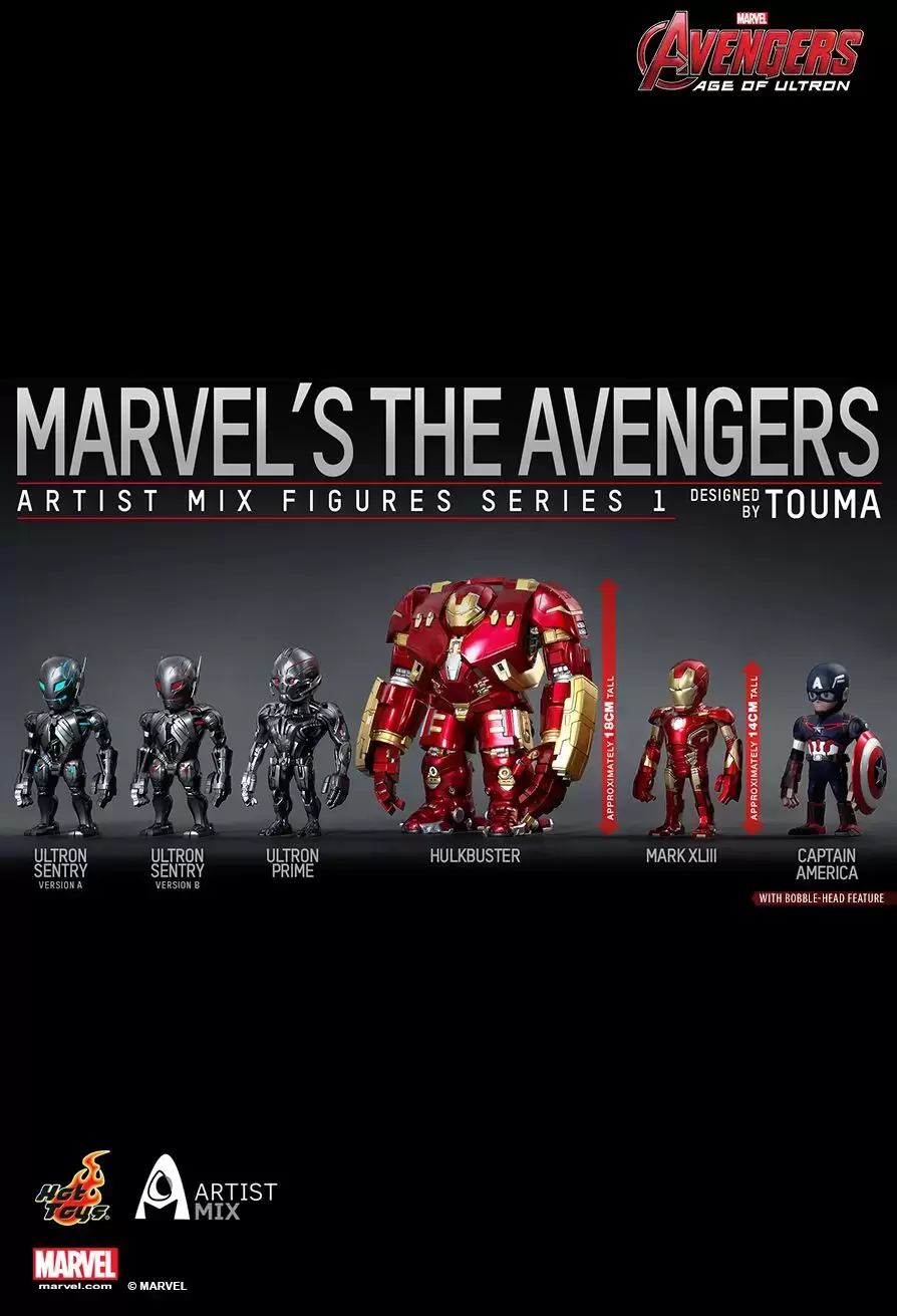 Artist Mix Hot Toys - Avengers: Age of Ultron  by Touma (Series 1)