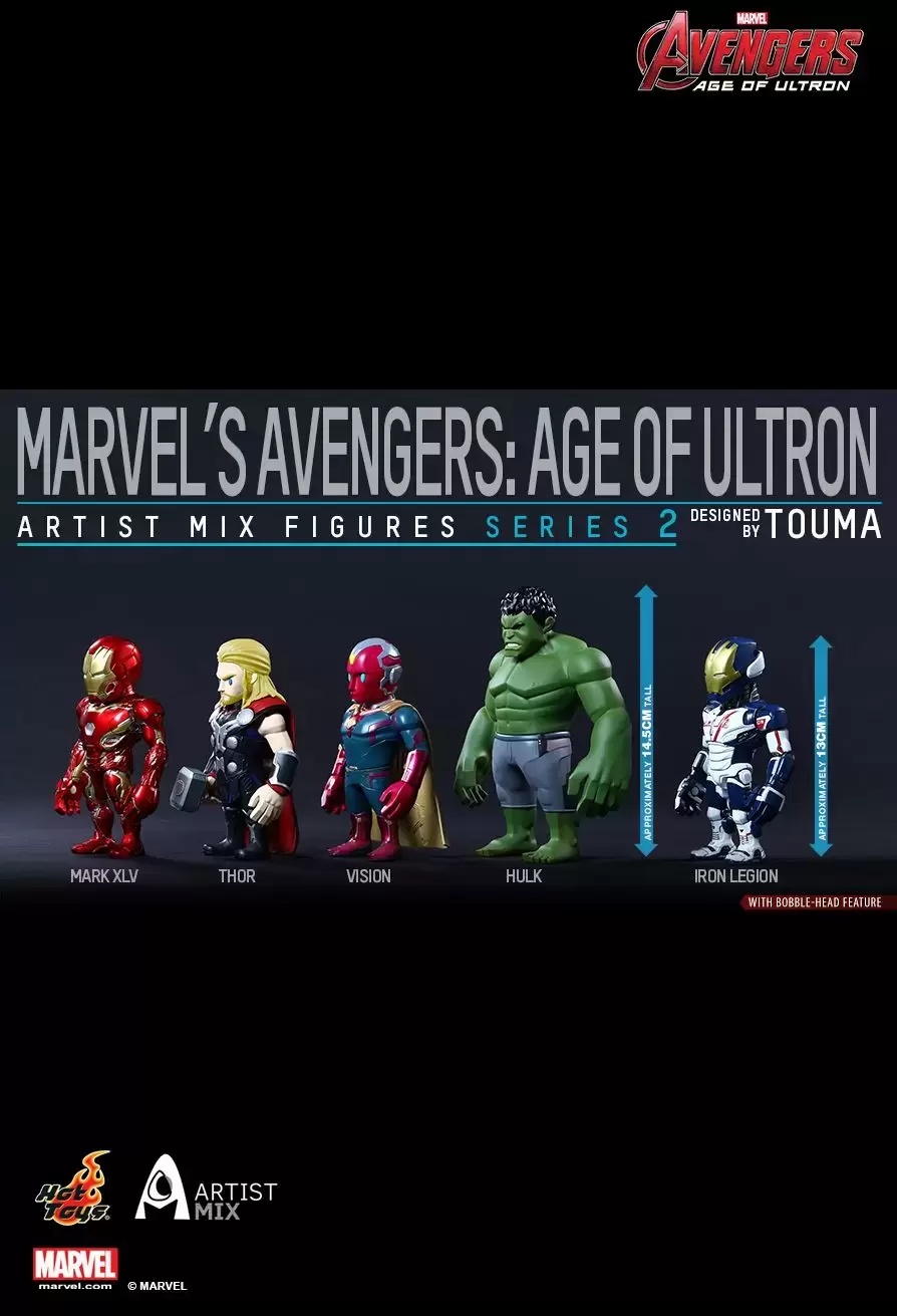 Artist Mix Hot Toys - Avengers: Age of Ultron by Touma (Series 2)
