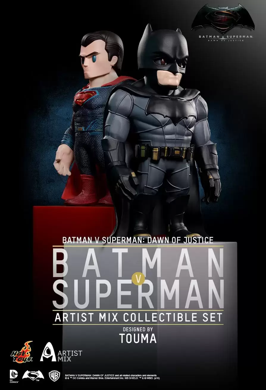 Artist Mix Hot Toys - Batman v Superman: Dawn of Justice - Batman and Superman