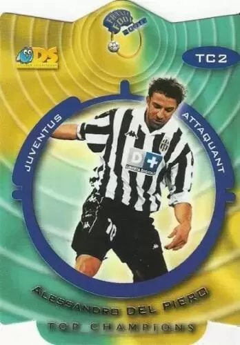 DS France Foot 1999-2000 Division 1 - Alessandro Del Pierro - Juventus