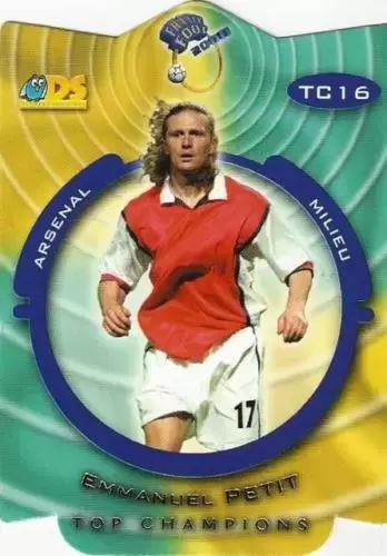 DS France Foot 1999-2000 Division 1 - Emmanuel Petit - Arsenal