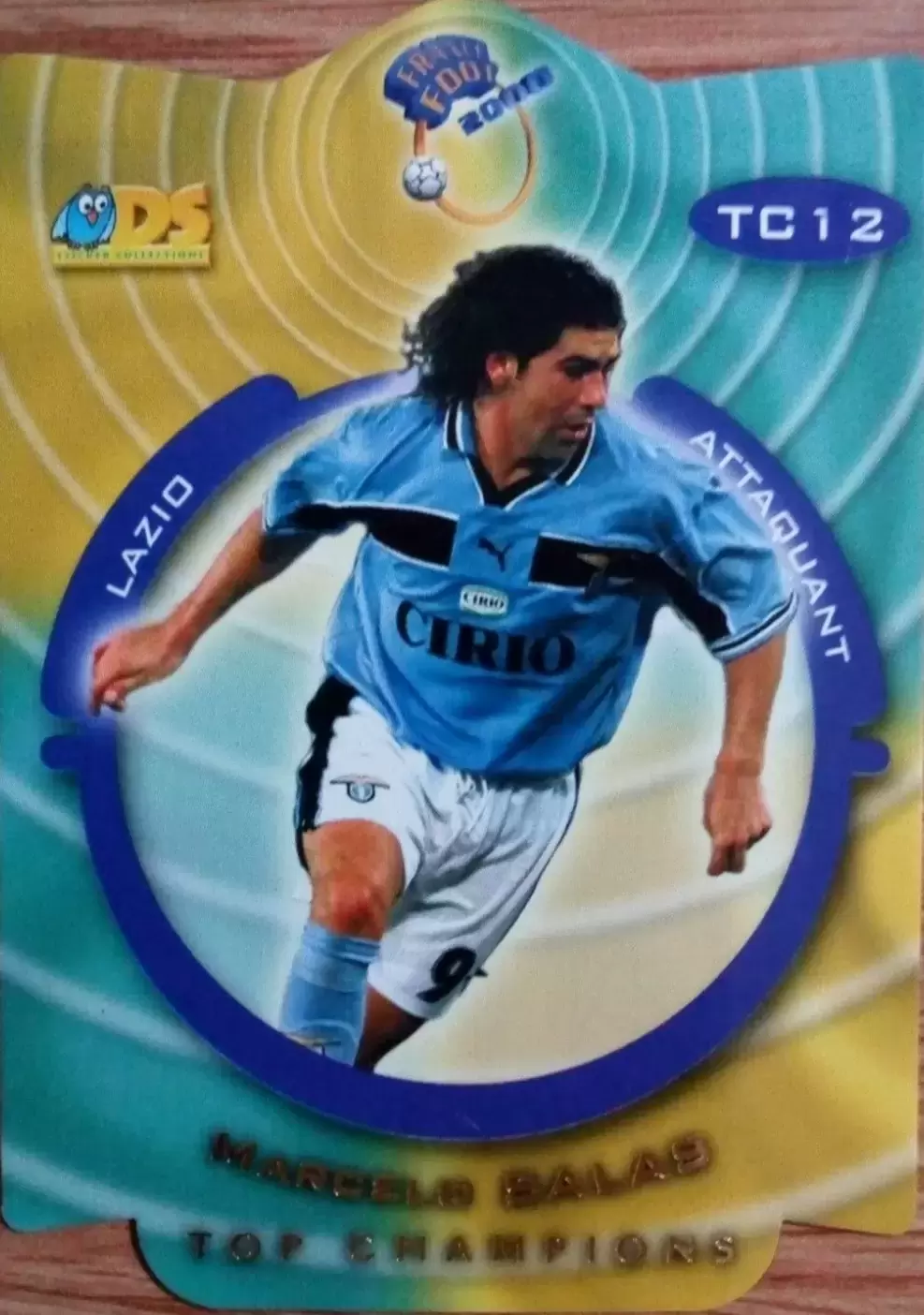 DS France Foot 1999-2000 Division 1 - Marcelo Salas - Lazio