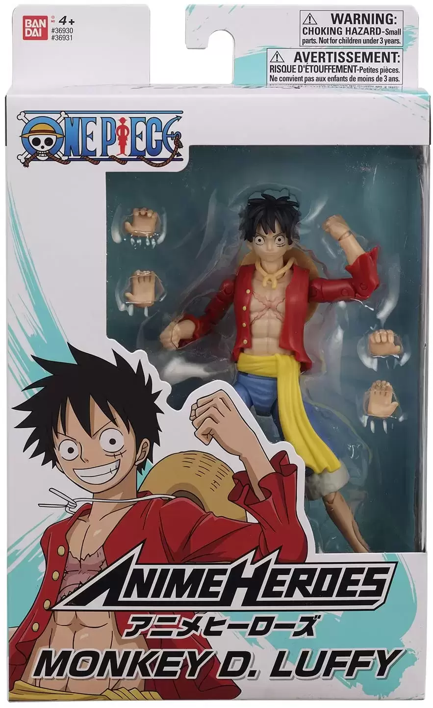 Anime Heroes - Bandai - One Piece - Monkey D. Luffy