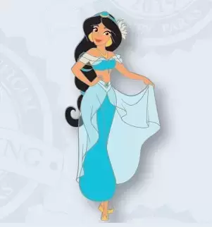 Disney - Pins Open Edition - DLP - Lanyard Princesses - Jasmine