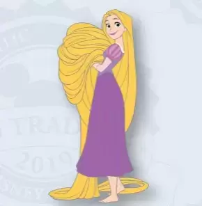 Disney Pins Open Edition - DLP - Lanyard Princesses - Rapunzel