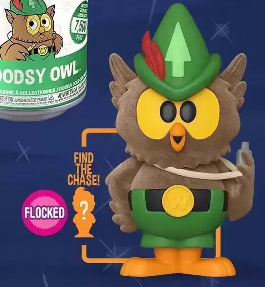 Vinyl Soda! - Woodsy Owl Flocked
