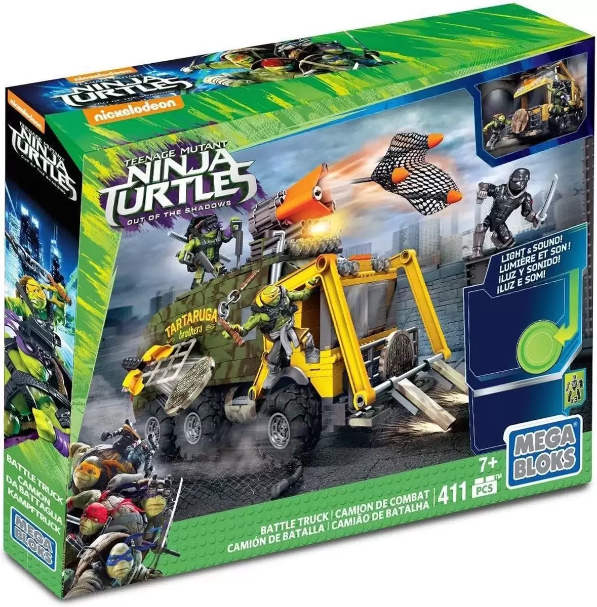 Teenage Mutant Ninja Turtles Mega Bloks - Battle Truck