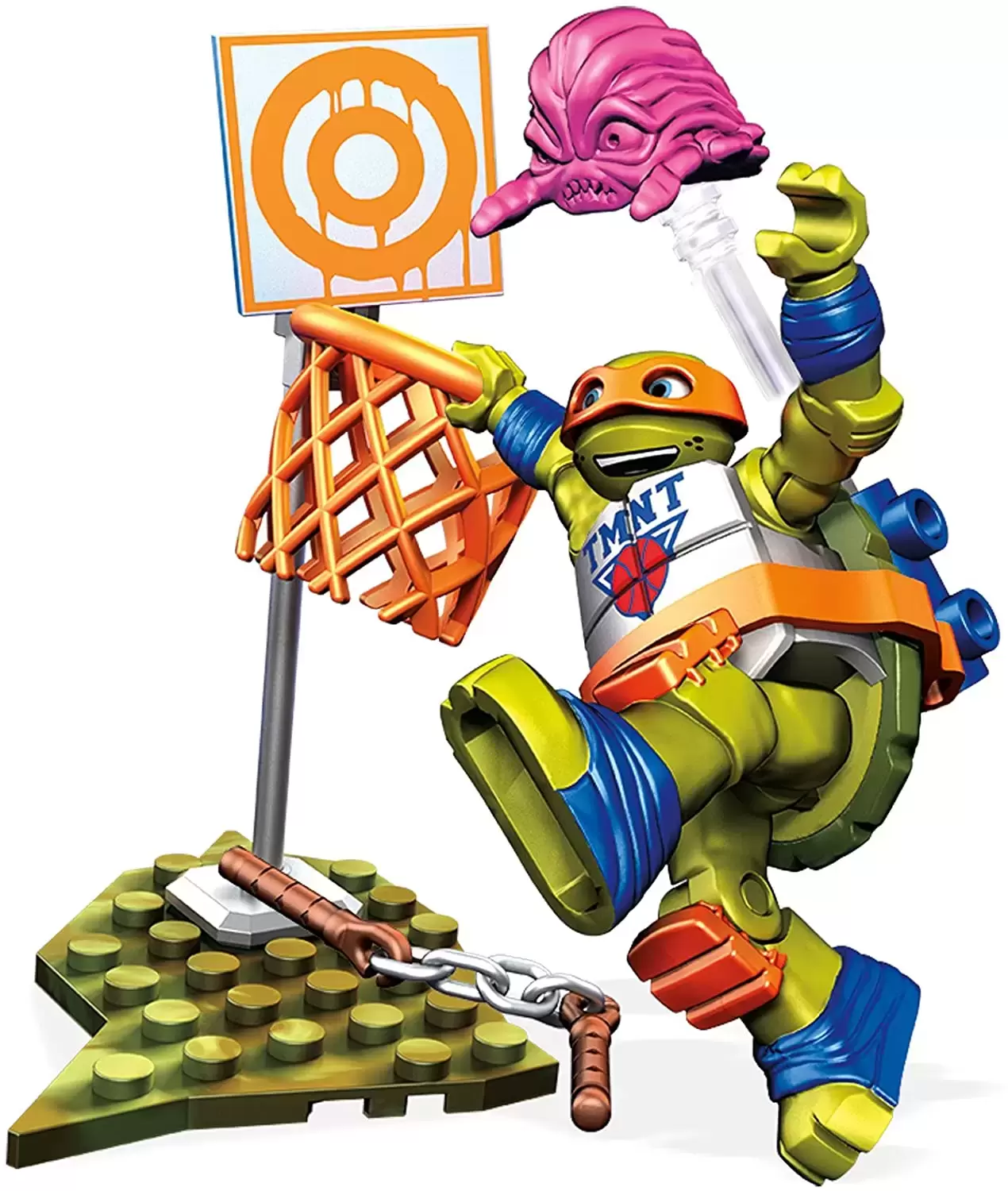 Teenage Mutant Ninja Turtles Mega Bloks - Mikey Kraange Dunk