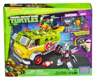 Teenage Mutant Ninja Turtles Mega Bloks - Party Wagon