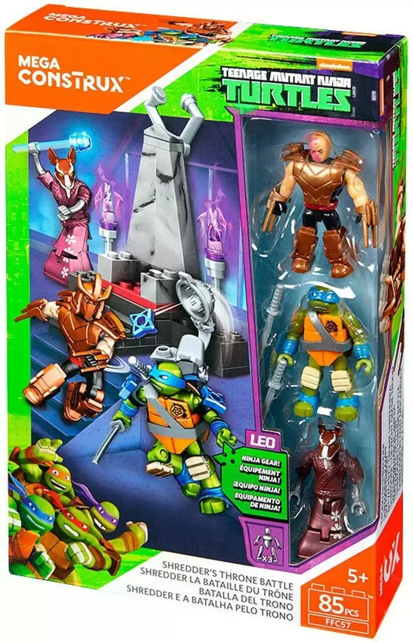 Teenage Mutant Ninja Turtles Mega Bloks - Shredder\'s Throne Battle