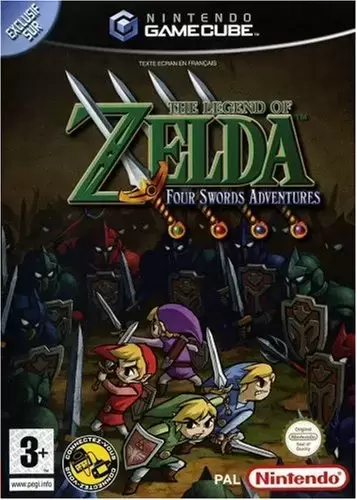 Nintendo Gamecube Games - The Legend of Zelda : Four Sword Adventures