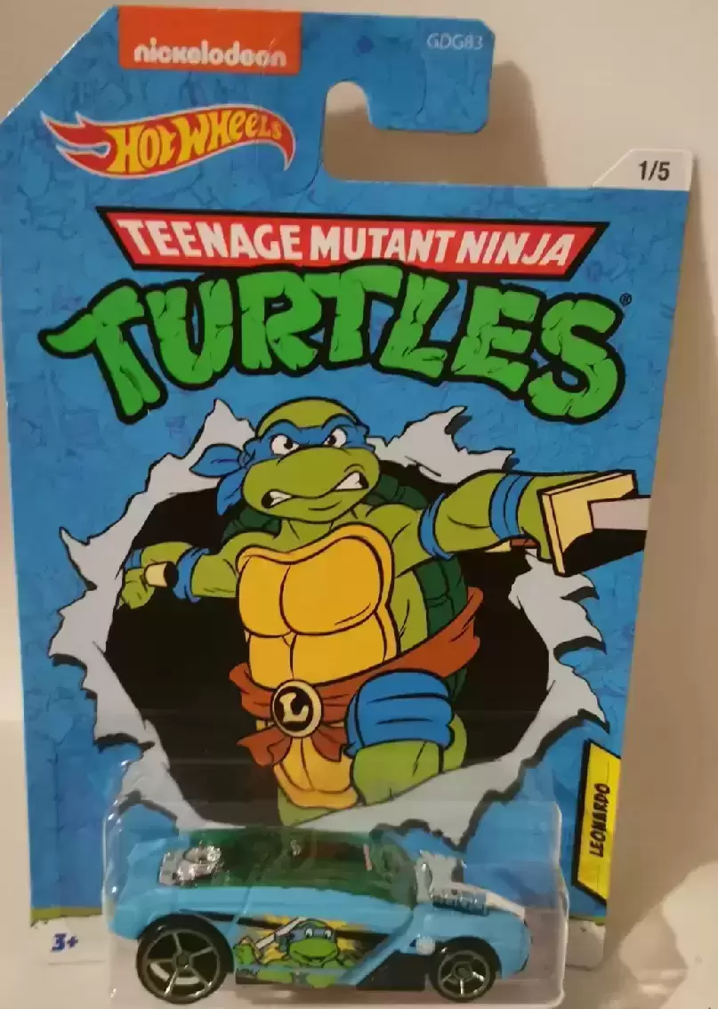 Hot Wheels Teenage Mutant Ninja Turtles Collection - Leonardo