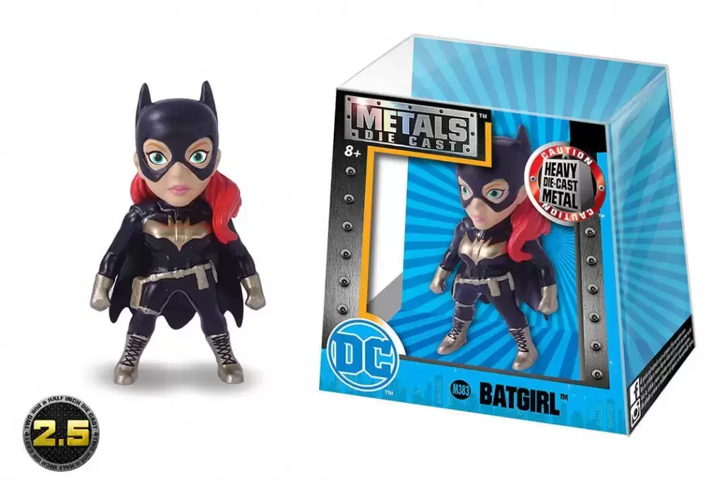 Jada Toys DC Comics 4" Metals Diecast Action Figure Batgirl 97884 