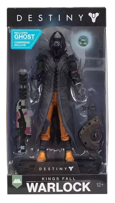 McFarlane - Destiny - Warlock Hallow Shader with light beyond Nemesis Helmet
