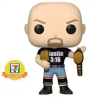 POP! Catcheurs WWE - WWE - Stone Cold Steve Austin Metallic