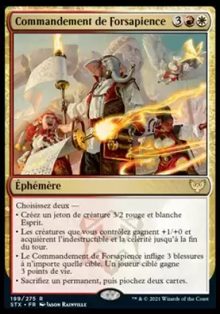 Strixhaven - Commandement de Forsapience