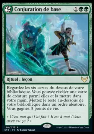 Strixhaven - Conjuration de base