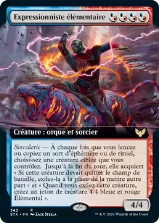 Strixhaven - Expressionniste élémentaire