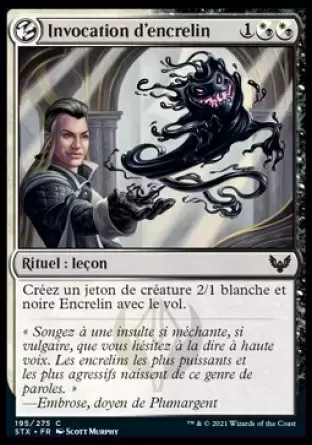 Strixhaven - Invocation d’encrelin
