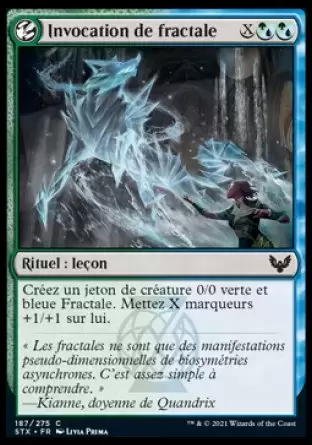 Strixhaven - Invocation de fractale