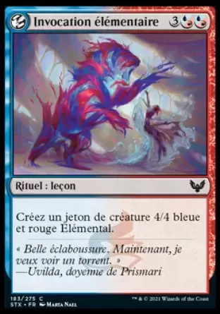 Strixhaven - Invocation élémentaire